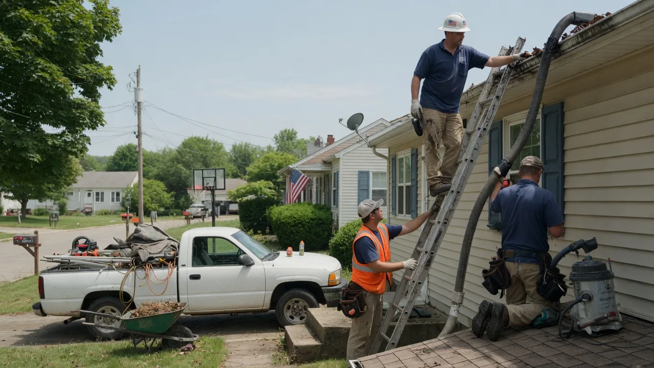Gutter Installation in Farmersburg, IN near me